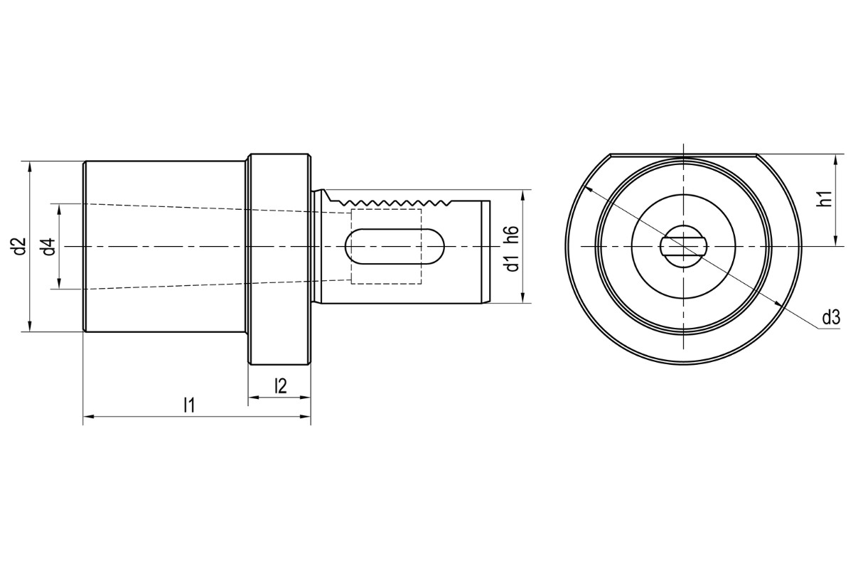 VDI Morse Taper Holder Type F In China Toolholdernow