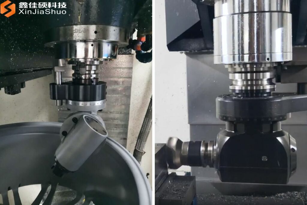 applications of CNC angle head