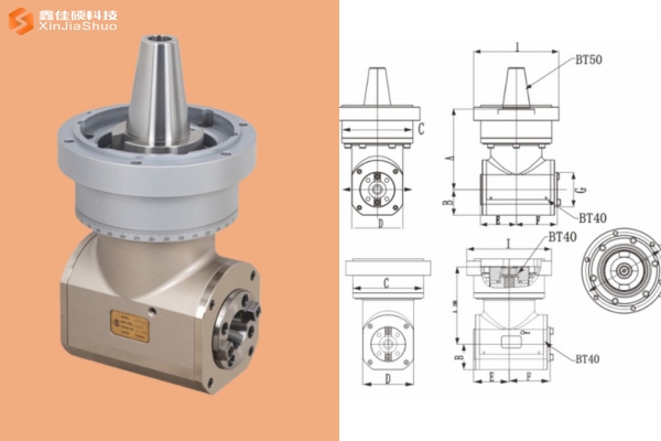 heavy duty angle heads